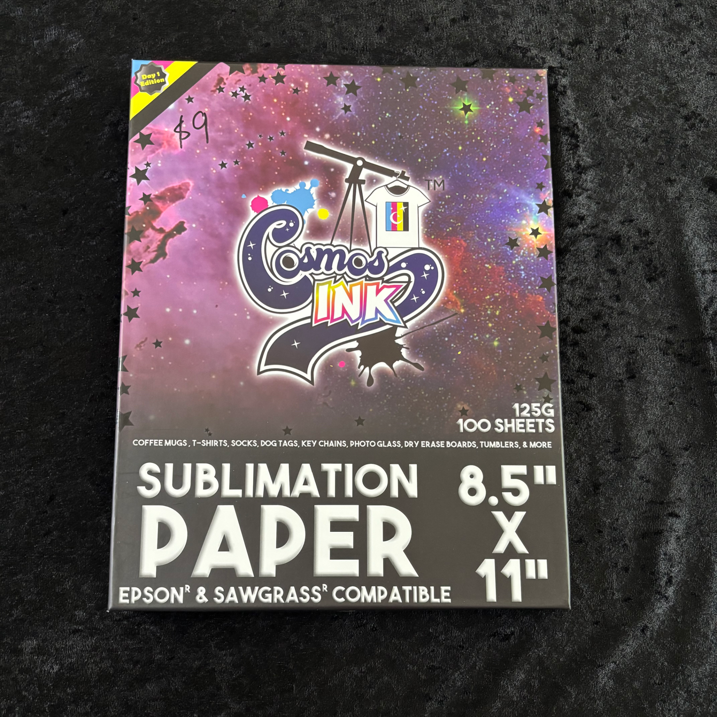 8.5x11 Cosmos Ink Sublimation Paper