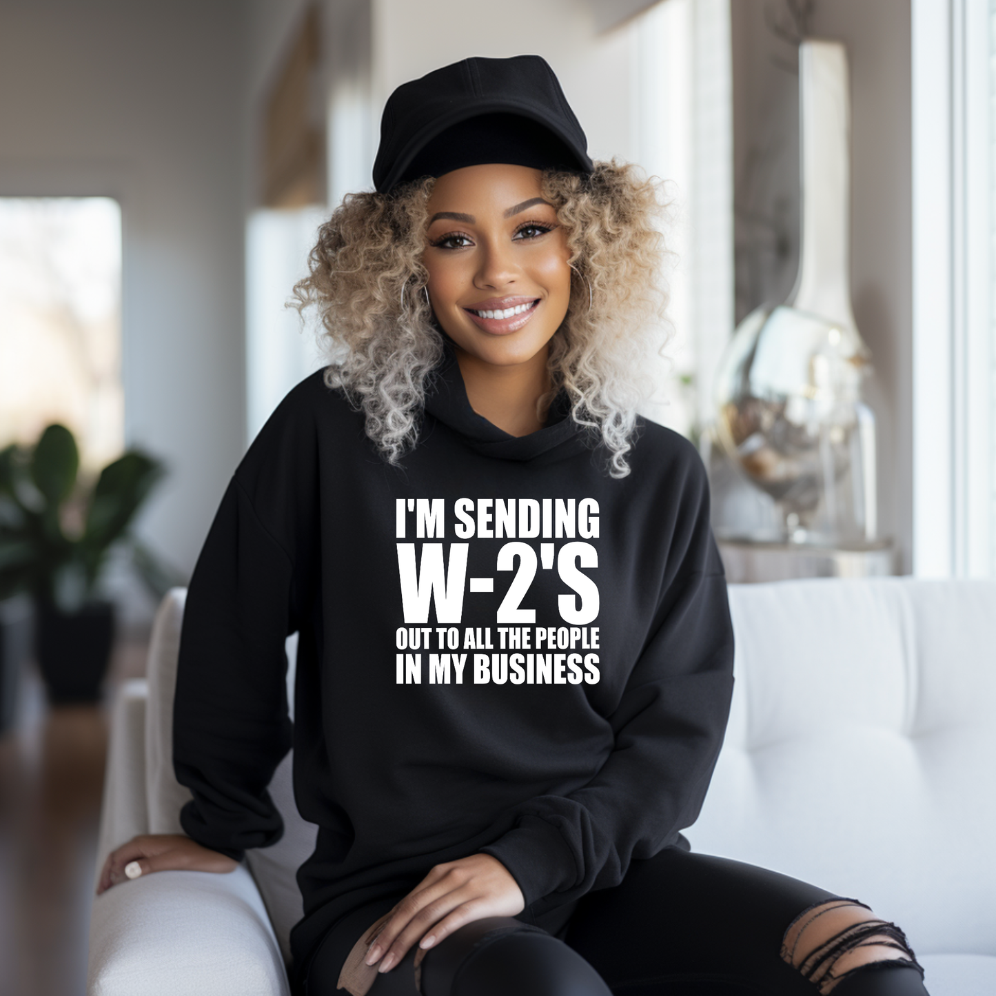 Sending W2's Screen Print Transfer