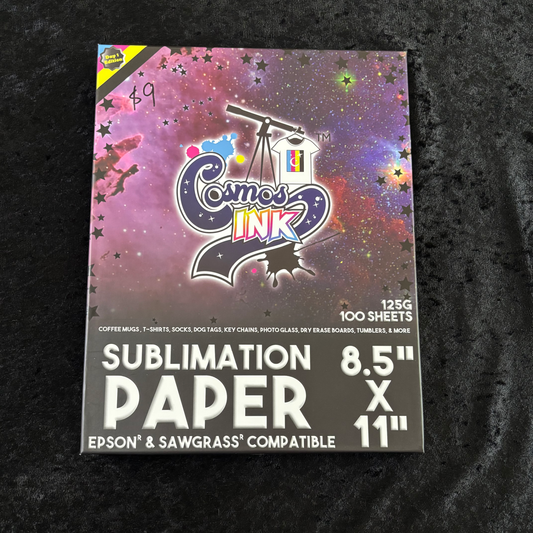 8.5x11 Cosmos Ink Sublimation Paper